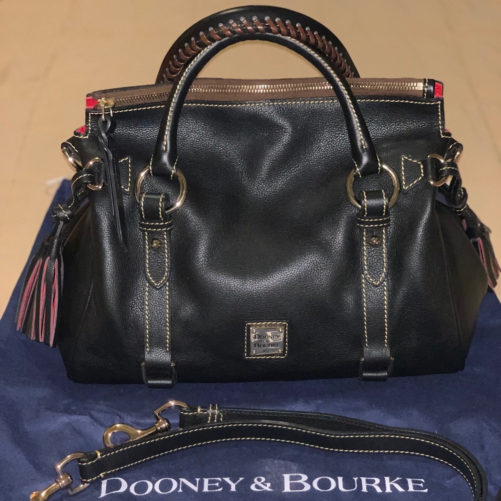 Dooney and Bourke Samba Satchel Black